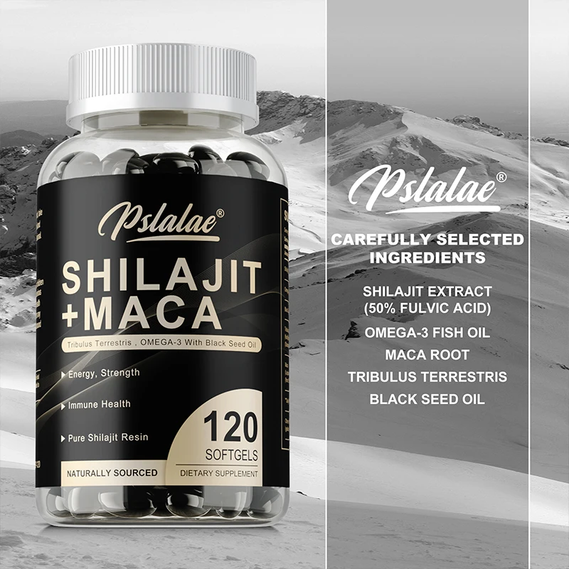 Shilajit + Maca Capsules - ประ - Herbal Queen บทวิจารณ์และราคา