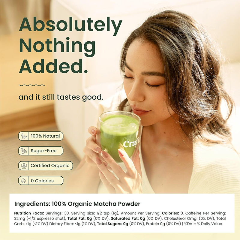 ผงมัทฉะ ตัวช่วยเพิ่มพลังงานตาม - Herbal Wellness Tea บทวิจารณ์และราคา