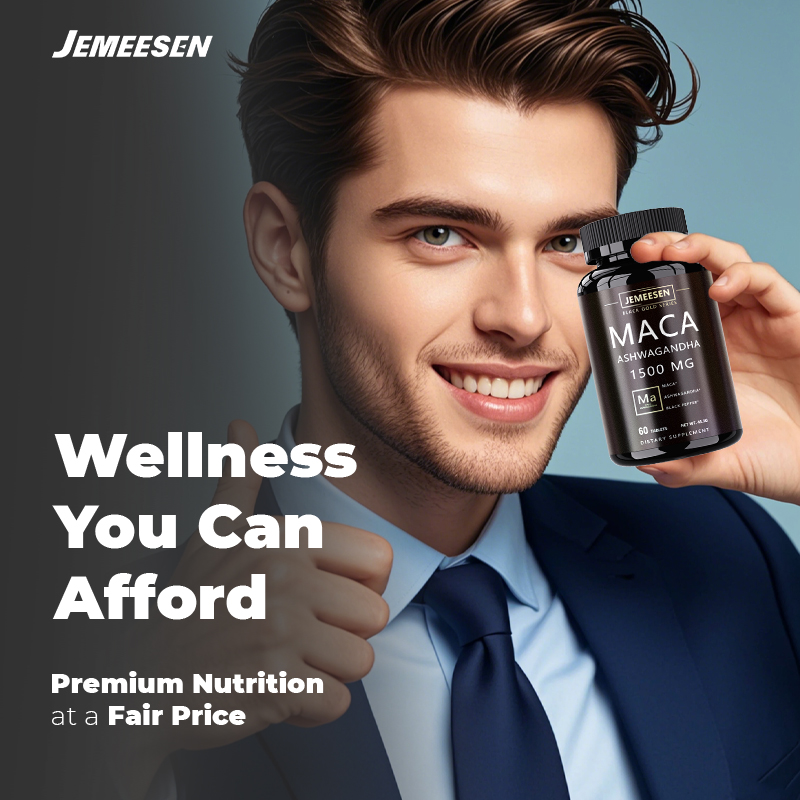 ผงรากมาคาอินทรีย์แคปซูล 1500 ม - Herbal Queen บทวิจารณ์และราคา